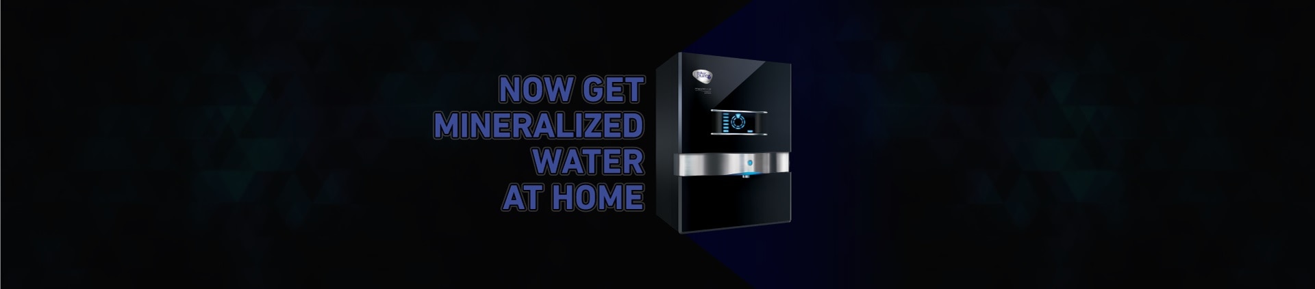 Get minalized water at home
